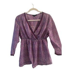 Boden Pink and Blue Top